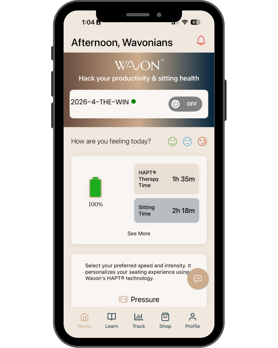 App for Wavon