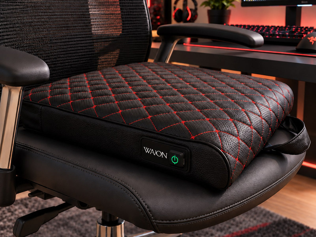 Red Stitch Sport: Wavon on a gaming chair [Chair]
